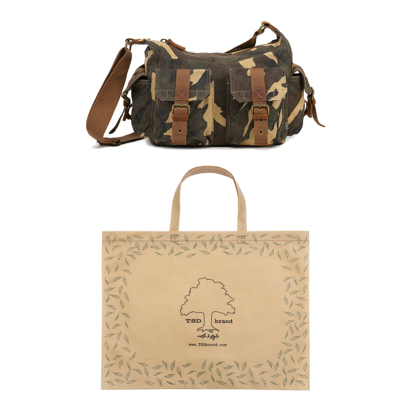 Leaf Hill Camo Mail Bag